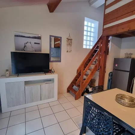 Charmante T3 Avec Piscine, Terrasse Et Parking Pour 6 Personnes A Port Barcares - Fr-1-81-619 *