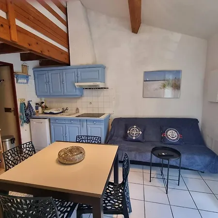 Charmante T3 Avec Piscine, Terrasse Et Parking Pour 6 Personnes A Port Barcares - Fr-1-81-619 빌라